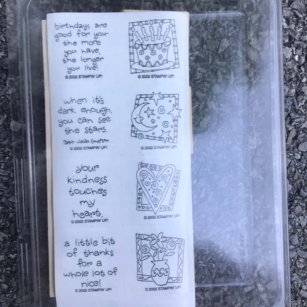 Stampin Up! Quick &Cute.